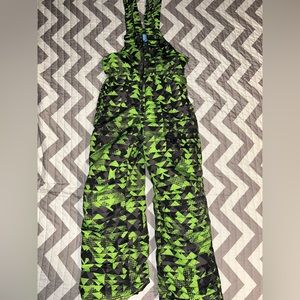 Kids Iceburg Outerwear Snow Pants Bib Sz 4/5 Skiing snowboarding